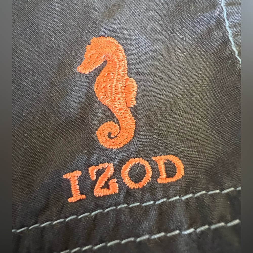 IZOD men’s swim shorts Navy & Blue‎ size medium - Picture 6 of 7